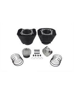 V-Twin Black Big Bore Kit 04-16 Harley Sportster 883 1200 Conversion XL
