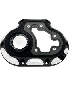 Roland Sands Clarity Cable 6-Speed Transmission Side Cover Harley 07-16 Contrast