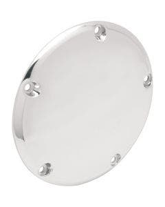 Drag Specialties Chrome 5 Hole Die Cast Domed Derby Cover Harley Twin Cam 99-16