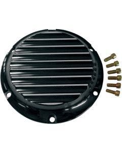 Joker Machine Black Finned Derby Cover for Harley Sportster XL 04-21