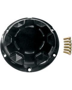 Joker Machine Black Techno Derby Cover for Harley Sportster XL 04-15