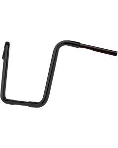CycleSmiths 13" 1-1/4" Black Ape Hanger Motorcycle Handlebars Harley Custom