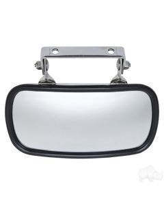 RHOX ACC-1024 180 Degree Convex 8.5" Rear View Mirror for Golf Cart Universal