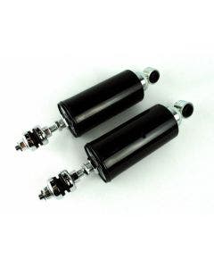 Ultima 116-232 Black Adjustable Rear Shocks Absorbers Kit 00-19 Harley Softail