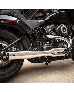 S&S Cycle 550-0858 Chrome SuperStreet 2:1 Exhaust System 18-Up Harley M8 Softail