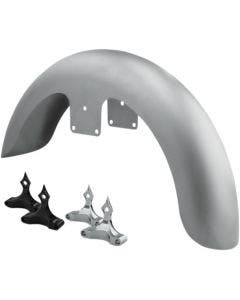 RC Components Steel 26" Front Fender w/ Black Brackets for Harley 94-13