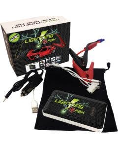 Lil Lightning Rescue Pak Ultra Slim Car Truck ATV UTV Jump Start Pack Kit RPUS