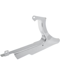 Drag Specialties Chrome Rear Lower Belt Guard Cover Harley 07-16 FXST/FLST/FLSTF