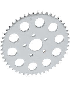 Drag Chrome 51-Tooth Flat Rear Wheel Sprocket for 530 Chain Conversion