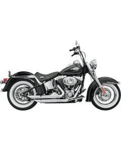 Bassani Chrome Firepower FireFlight Exhaust for Harley Softail Models 86-17