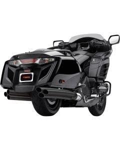 Cobra Exhaust 1217B Black 6 into 6 Slip On Mufflers Honda Goldwing F6B 