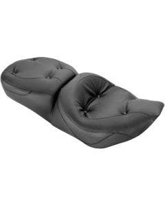 Mustang 75465 Regal Style No Studs One Piece Ultra Touring Seat 97-07 FLHR FLHX