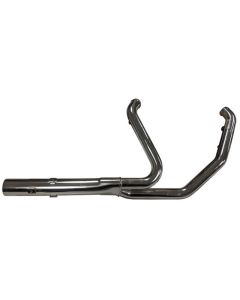 Tab Performance Chrome 2-into-2 Exhaust Head Pipes Harley Touring FLH/T 17-Up