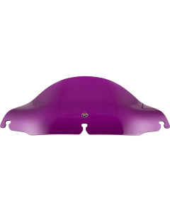 Klock Werks SPORT KOLOR FLARE Purple 6.5" Windshield for Harley Batwing 96-13 FLH/X