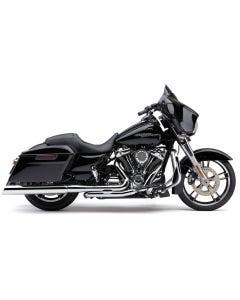 Cobra 6268 Chrome 909 Uppercut 4" Slip On Muffler Exhaust Harley Touring 95-16
