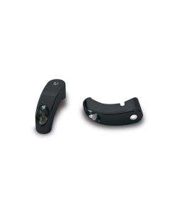 Arlen Ness 12-738 Black Turn Signal Mounts 39mm Forks Harley FXD FXR XL 87-20