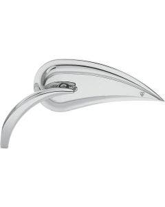 Arlen Ness RAD III Chrome Die Cast Left Side Handlebar Mirror Harley Metric 