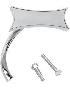 Arlen Ness Micro Chrome Four Point Right Side Mirror Harley or Metric EACH