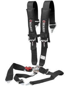 Beard Safety Black 5 Point Seat 3 x 3 Harness for Latch And Link Automotive UTV