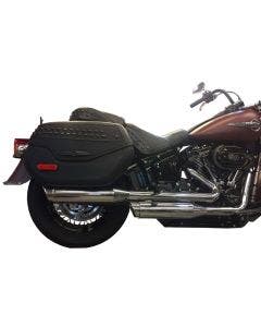 Tab Performance 3.5" Short Chrome Slip-On Muffler 18-Up Softail M8