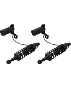 Progressive 990-2001 Sport Series 12" Remote Reservoir Shocks 93-19 Harley FLH/T