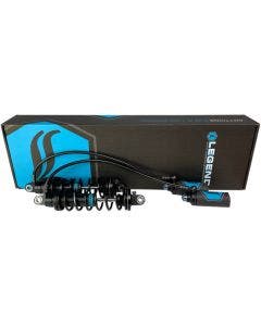 Legend Suspension REVO Arc Piggyback Black 14" Standard 4 84-00 Harley FXR