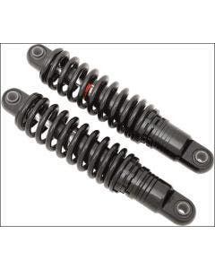 Drag Premium Low Profile Black 10.5" Adjustable Rear Spring Shocks XL 