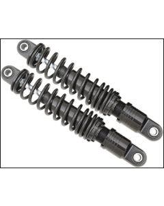 Drag Premium Ride-Height Black 13" Adjustable Rear Spring Shocks XL 