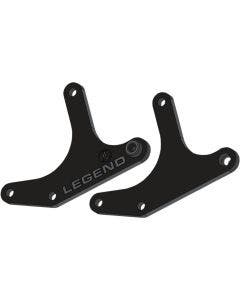 Legend Suspension Black Tri Glide Rear Lift Kit for Harley Trike Models