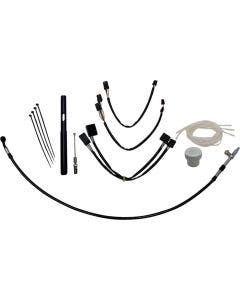 FBI EZ Install 14" Black Handlebar Install Kit 4 Harley 21-24 FLHR/FLRT