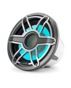 JL Audio 12-Inch Marine Subwoofer Driver W/Transflective LED Lighting Gray Metallic