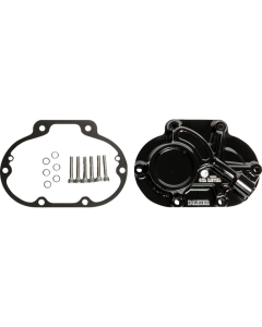 Baker DT Function-Formed Gloss Black Trans Side Cover for Harley 06-23 Big Twin