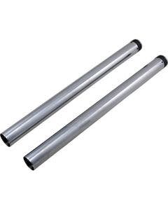 Pro One 105120 Chrome 49 MM 25.50" Length Fork Tube Pair Harley Dyna FXD 06-17