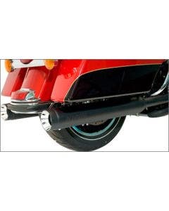 Kerker 147-78226 Stout Slip-On Muffler Black Ceramic Harley Touring 10-16 w/ Dual Exhaust