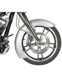 Russ Wernimont RWD 19" Front Wrapper Fender 6" W LS-2 Style Harley FLH/T 14-20