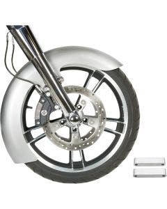 Russ Wernimont RWD 21" Front Wrapper Fender 5.5" W LS-2 Style Harley FLH/T 14-23