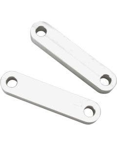 Klock Werks Tire Hugger Chrome Front Fender 21x3.5 Mounting Blocks Harley FXS/T