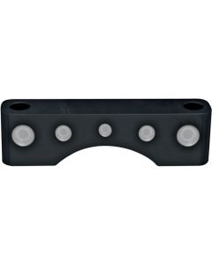 Covingtons Black Dimpled 1" Front Fender Spacers Harley Touring FLH/T 86-13