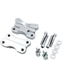 Drag Specialties Hotop Designs Chrome Fender to Fork Adapter 4 Harley FL Softail 