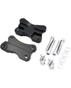 Drag Specialties Hotop Designs Black Fender to Fork Adapter 4 Harley FL Softail 