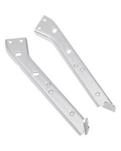 Drag Heavy Duty Saddlebag Support Chrome Brackets  Harley FLH FLT 85-08 1413-0011 / 1413-0012