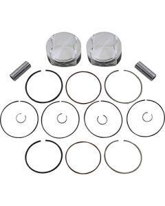 JE Pistons 370252 Dish 4.250" 128ci Big Bore Piston Set Harley M8 17-Up