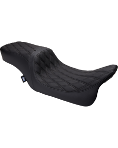 Drag Perform Predator 2-Up Double Diamond Seat 4 Harley 08-23 Touring