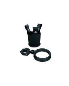 Kuryakyn 1460 Snap-N-Go™ Drink Ring w/ Beverage Carrier Plus Mount 