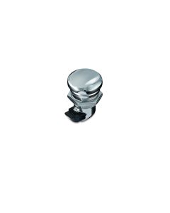 Kuryakyn Chrome Push Button Fuel Door Latch Hinge Kit Harley Touring '92-'17