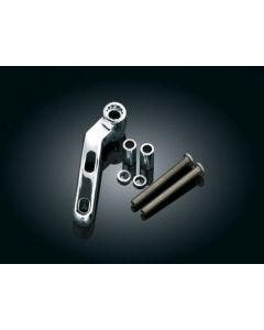 Kuryakyn 1472 Chrome Clutch or Brake Perch Accessory Mount Kit