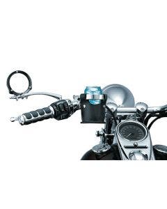 Kuryakyn 1488 Beverage Carrier Universal Drink Holder with Mount for 1" Bars