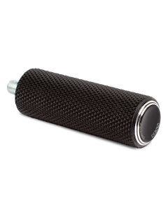 Arlen Ness 07-936 Black Billet Knurled Fusion Dual Ring Shift Peg for Harley