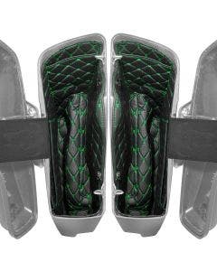 Hogworkz Aftermarket Stretched Saddlebag Liners '14-'24 Black w/ Green Stitching