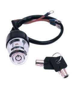 Mid USA Chrome Key Ignition & Light Switch for Dyna Narrow Glide 91-05 71705-97